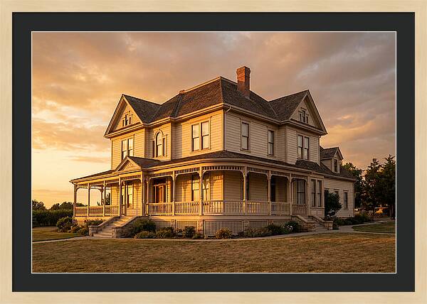 Victorian House With Wraparound Porch