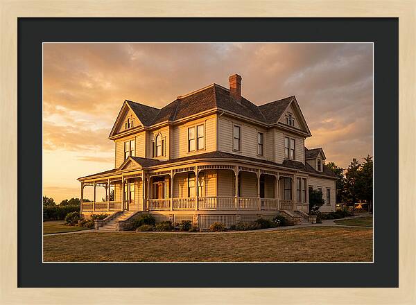 Victorian House With Wraparound Porch