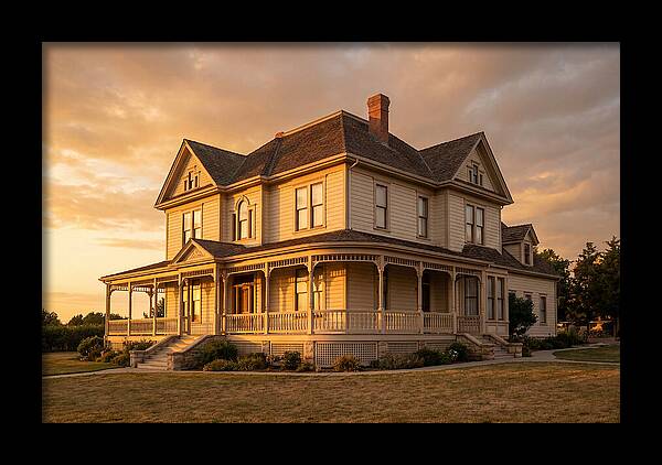 Victorian House With Wraparound Porch