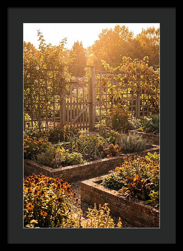 Victorian Kitchen Garden Serenity
