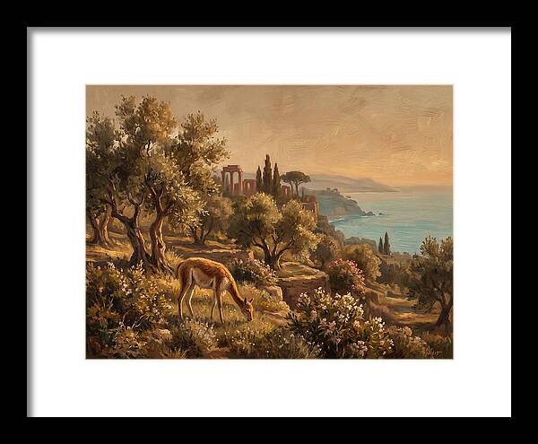 Vicu In A Mediterranean Landscape