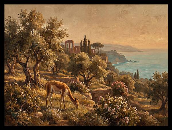 Vicu In A Mediterranean Landscape