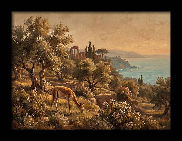 Vicu In A Mediterranean Landscape