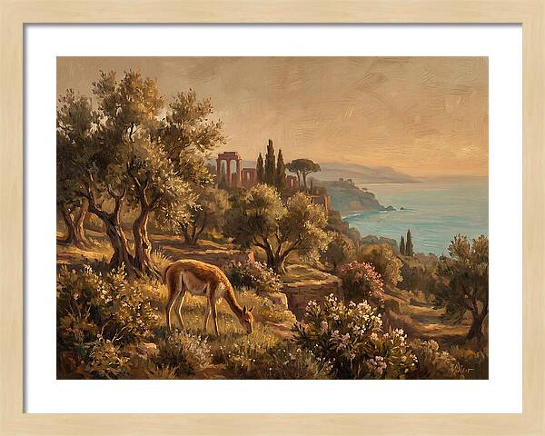 Vicu In A Mediterranean Landscape