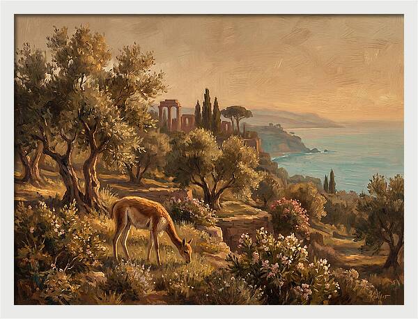 Vicu In A Mediterranean Landscape