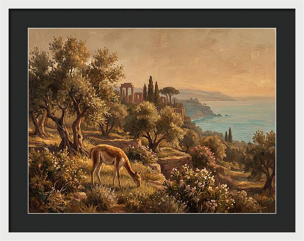 Vicu In A Mediterranean Landscape