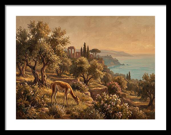 Vicu In A Mediterranean Landscape