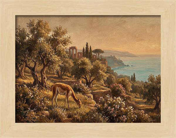 Vicu In A Mediterranean Landscape