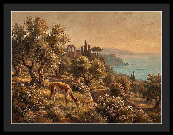 Vicu In A Mediterranean Landscape