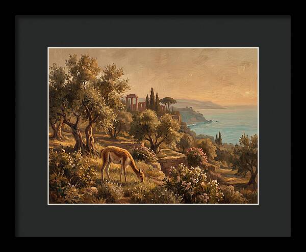 Vicu In A Mediterranean Landscape
