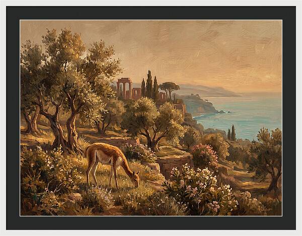 Vicu In A Mediterranean Landscape