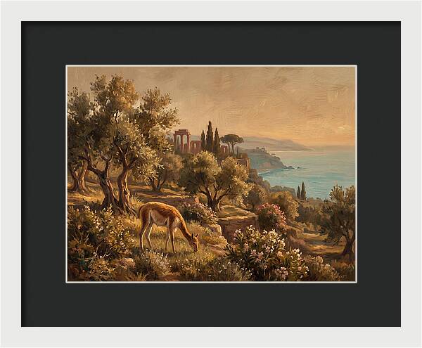 Vicu In A Mediterranean Landscape