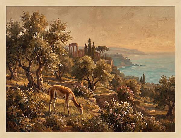 Vicu In A Mediterranean Landscape