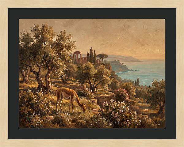 Vicu In A Mediterranean Landscape