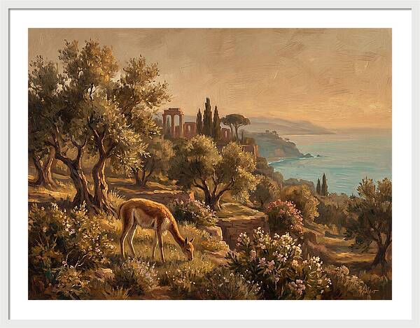 Vicu In A Mediterranean Landscape