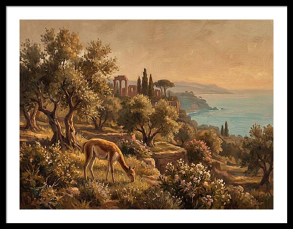 Vicu In A Mediterranean Landscape