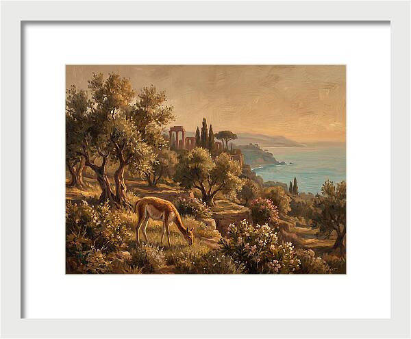 Vicu In A Mediterranean Landscape