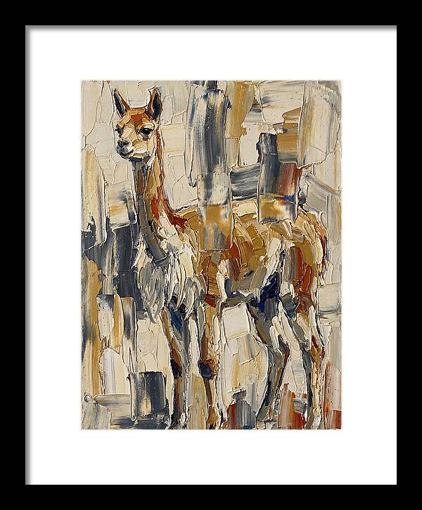 Vicua In Palette Knife Style