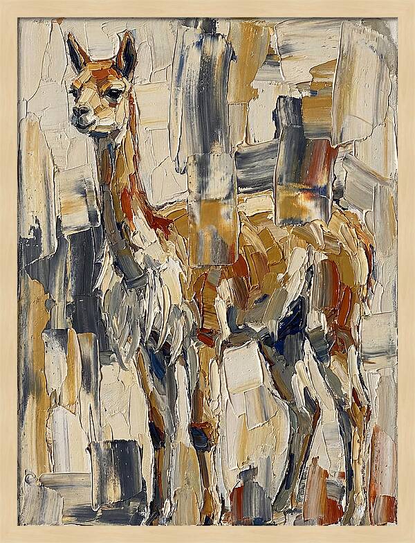 Vicua In Palette Knife Style