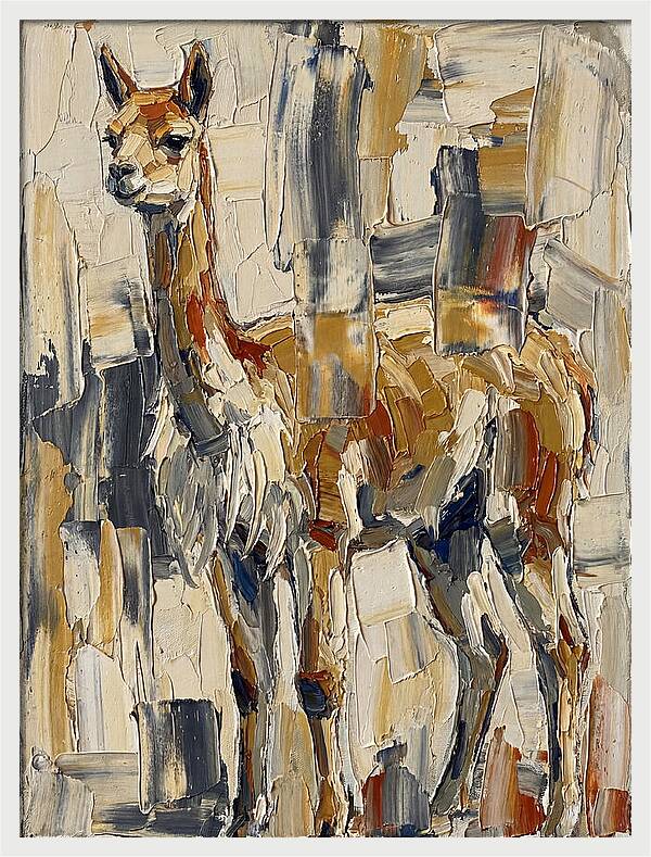 Vicua In Palette Knife Style
