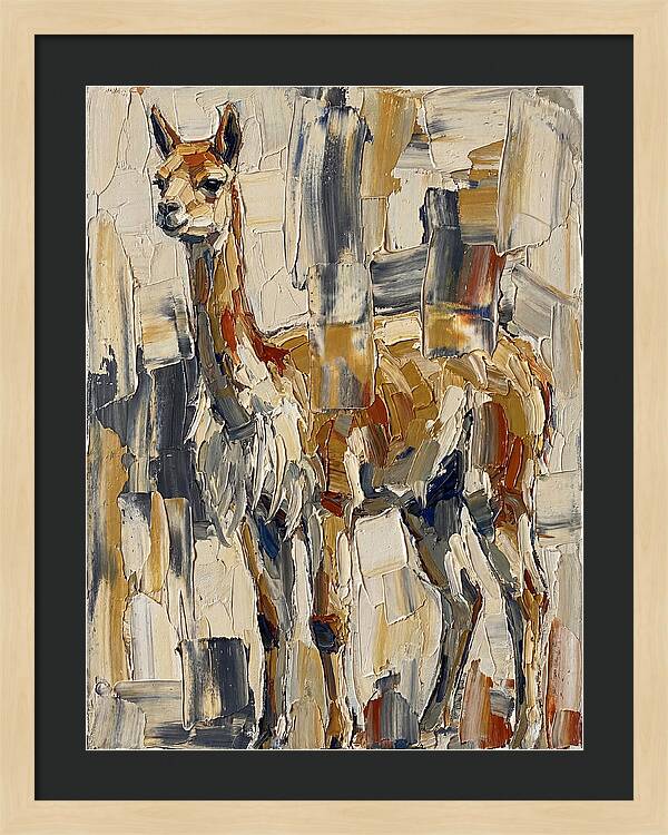 Vicua In Palette Knife Style