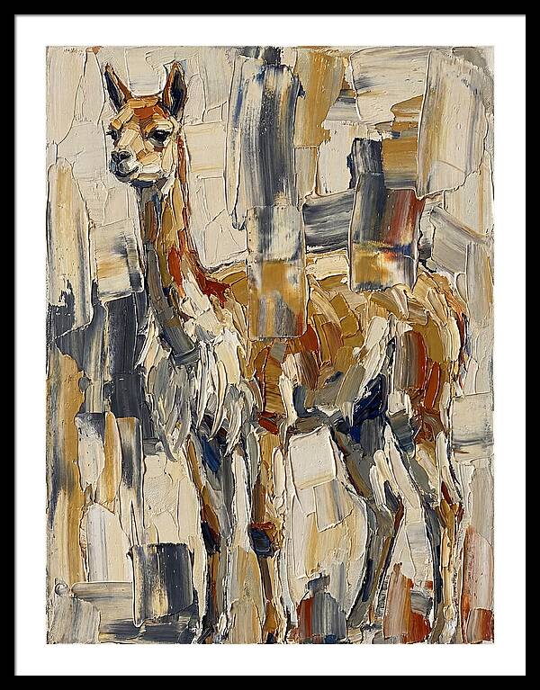 Vicua In Palette Knife Style