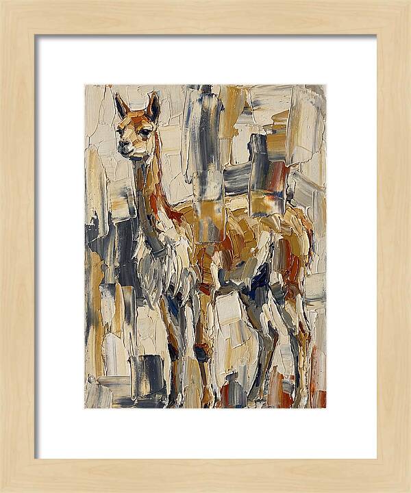 Vicua In Palette Knife Style