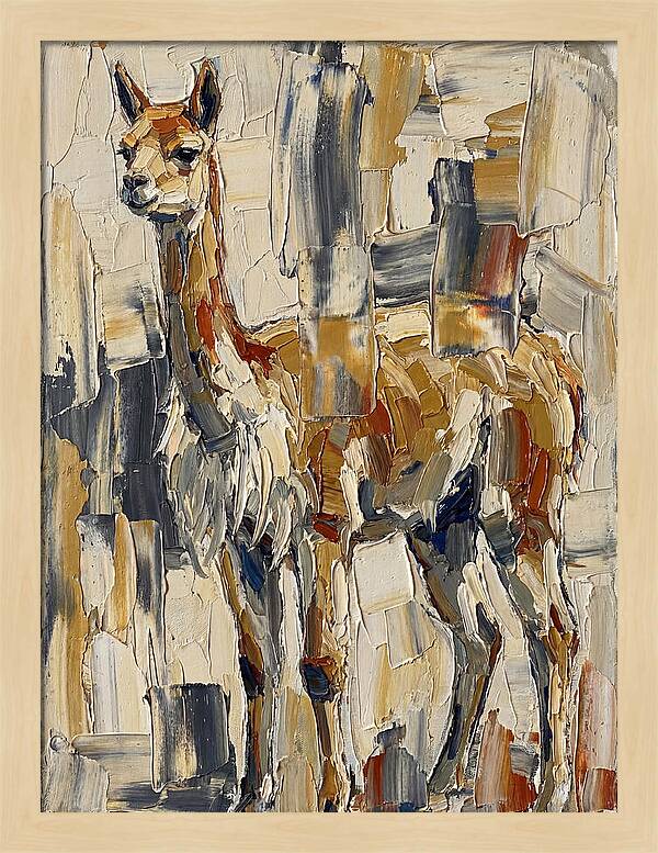 Vicua In Palette Knife Style
