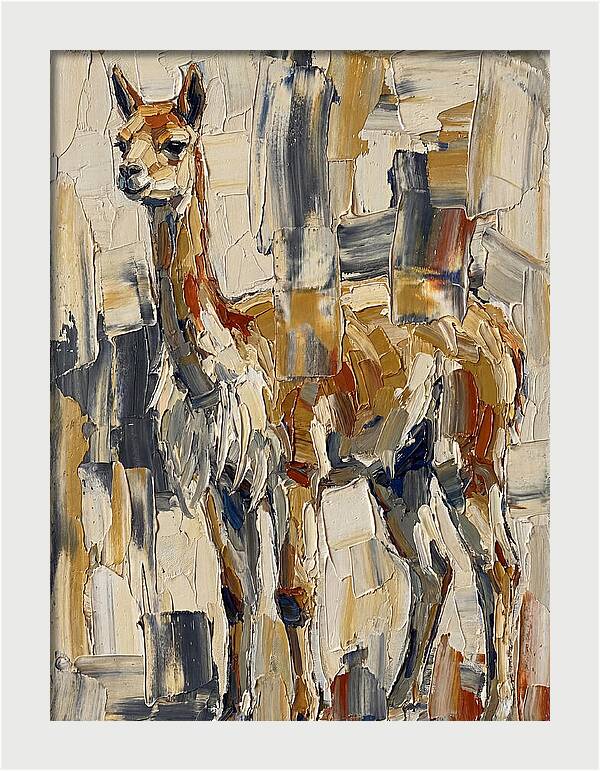 Vicua In Palette Knife Style