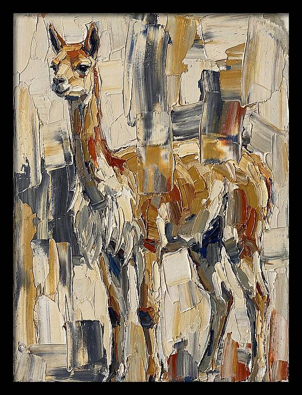 Vicua In Palette Knife Style