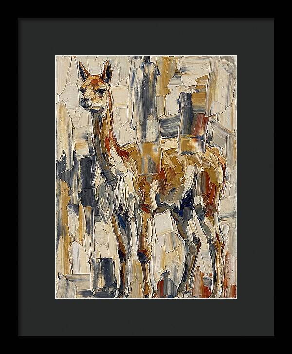 Vicua In Palette Knife Style