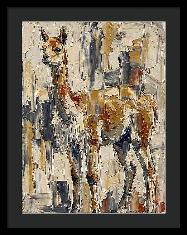 Vicua In Palette Knife Style