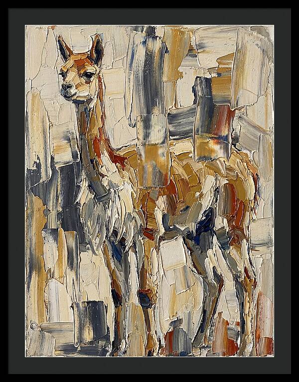 Vicua In Palette Knife Style