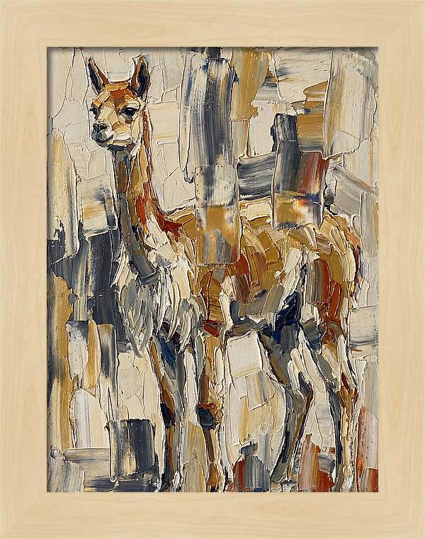 Vicua In Palette Knife Style
