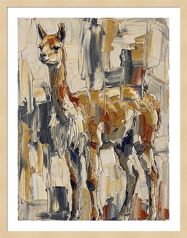 Vicua In Palette Knife Style