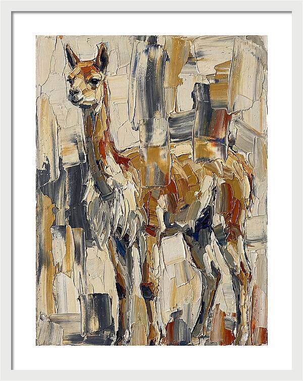 Vicua In Palette Knife Style