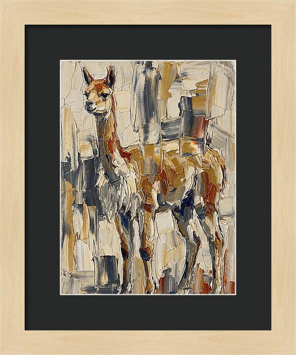 Vicua In Palette Knife Style