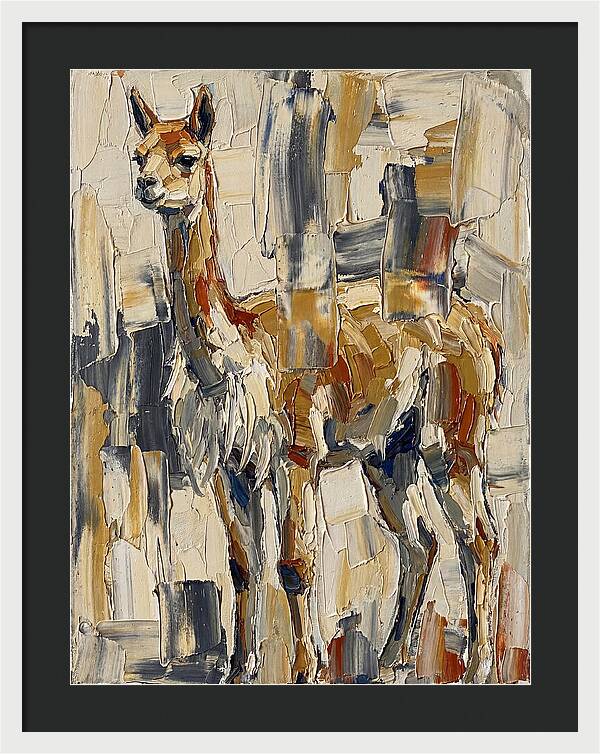 Vicua In Palette Knife Style