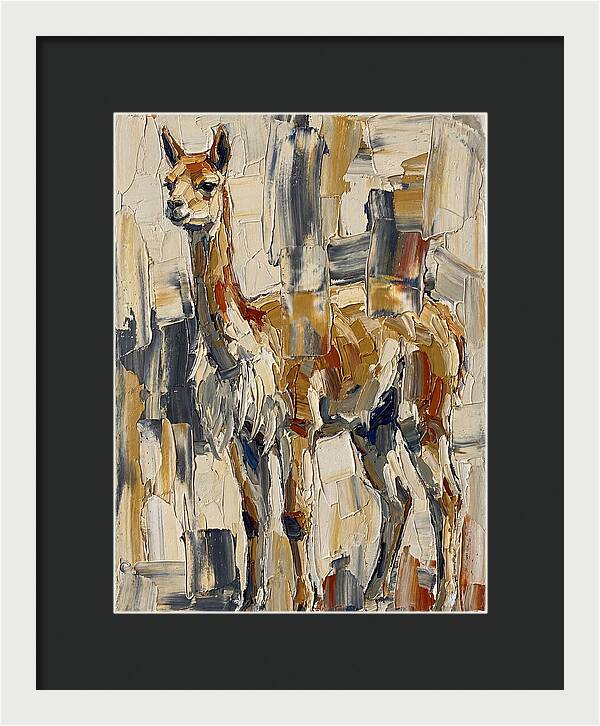 Vicua In Palette Knife Style