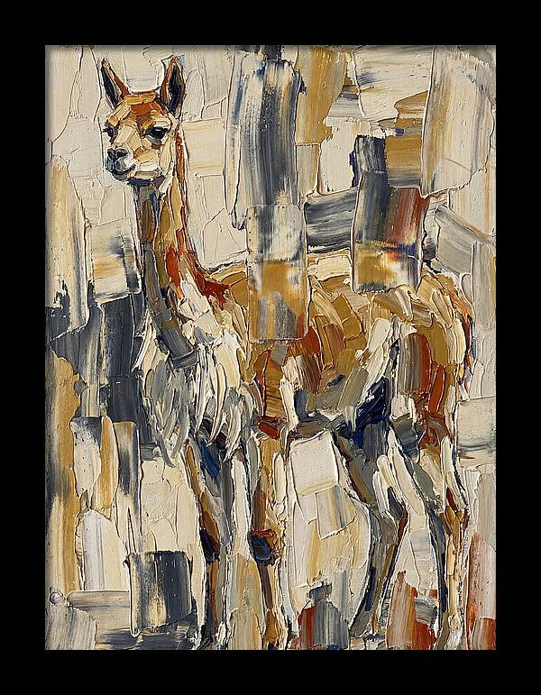 Vicua In Palette Knife Style