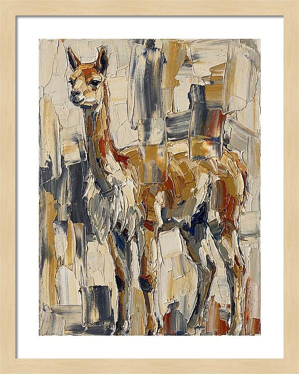 Vicua In Palette Knife Style