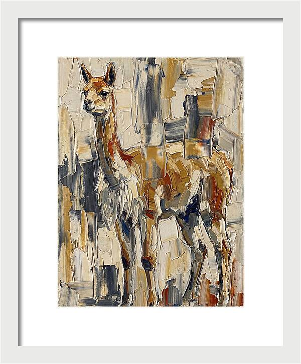 Vicua In Palette Knife Style