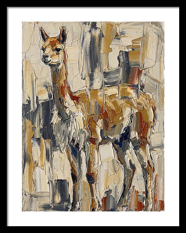 Vicua In Palette Knife Style