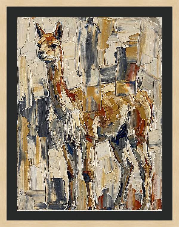 Vicua In Palette Knife Style