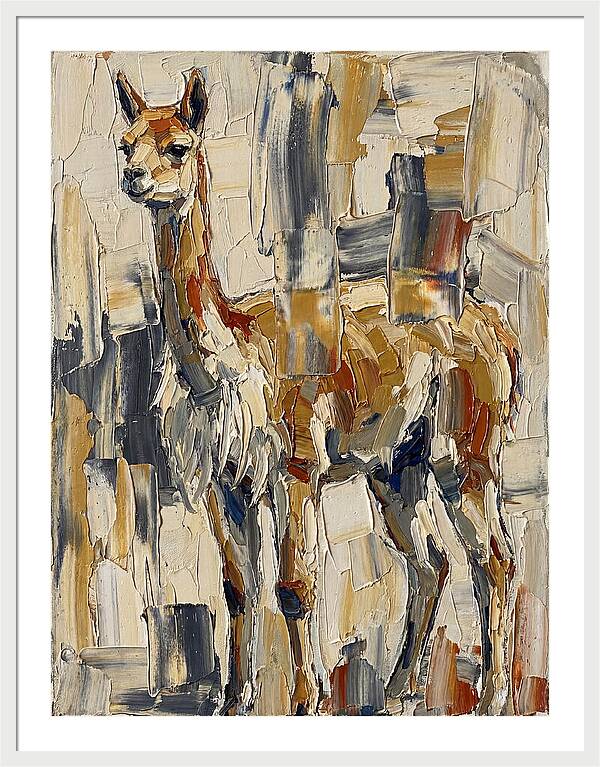 Vicua In Palette Knife Style