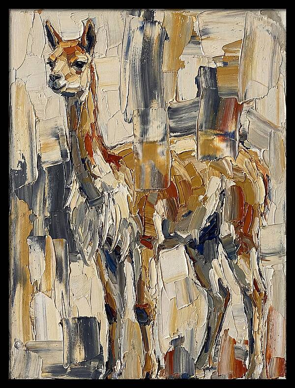 Vicua In Palette Knife Style