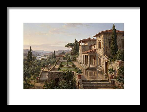 Villa Landscape Serenity