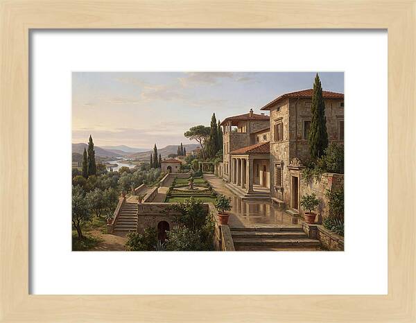 Villa Landscape Serenity