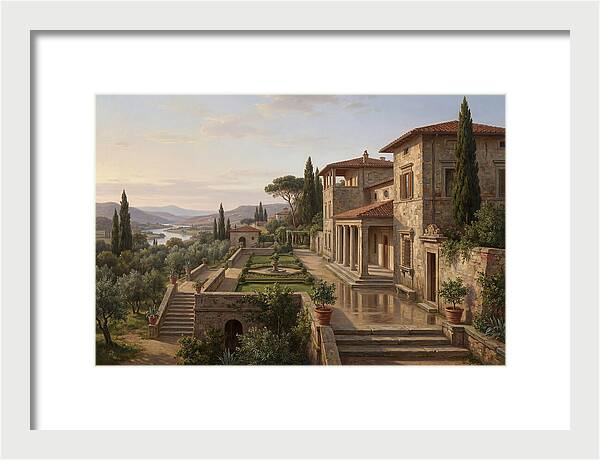 Villa Landscape Serenity