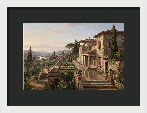 Villa Landscape Serenity